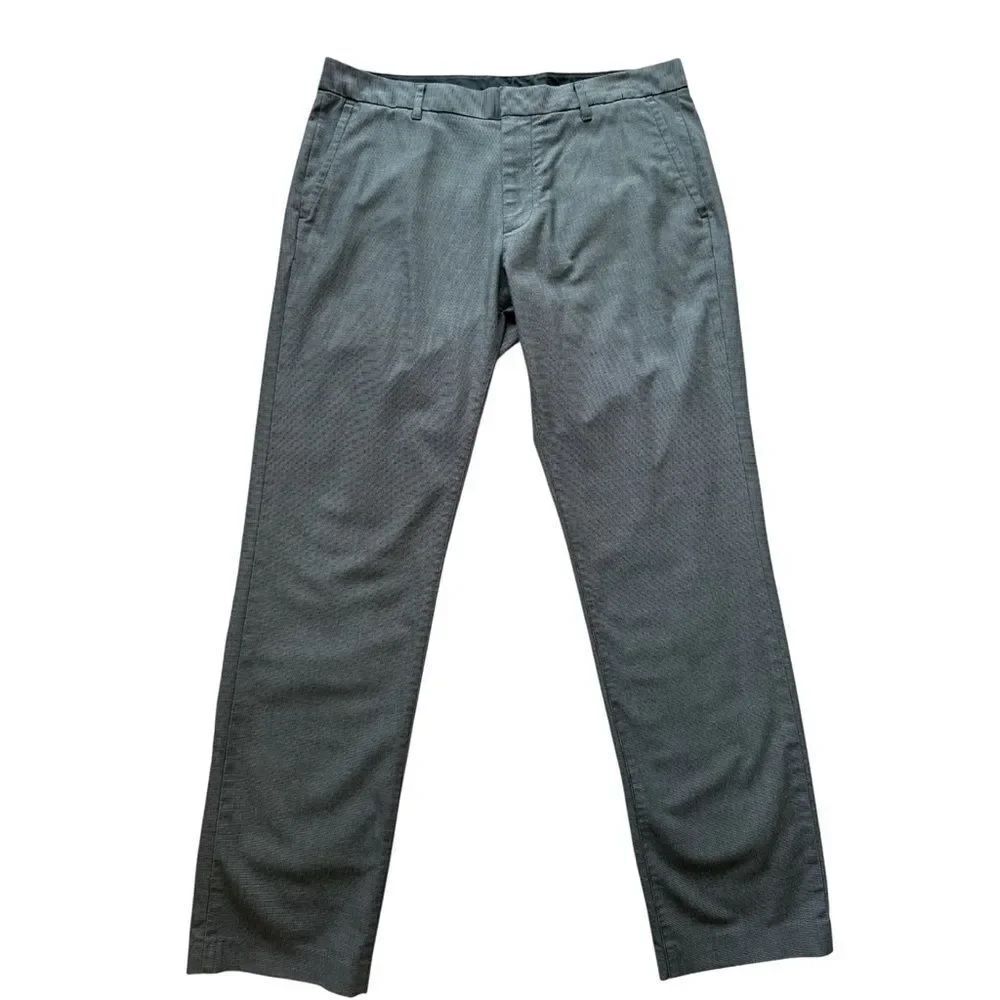 Bonobos Men's Black and White Tuesday Pants 34x32 Slim Fit